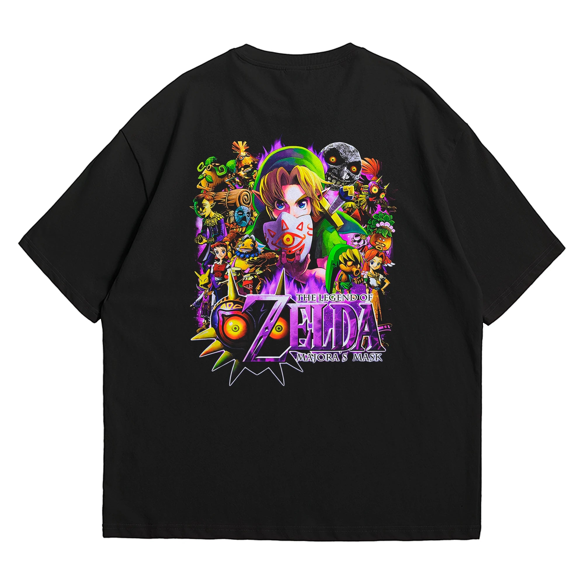 記念グッズ Kazu64 Camiseta Oversized Algodão Nintendo 64 Game The Legend of Zelda: Major