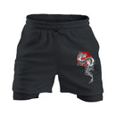 Shorts de Compressão 2 em 1 Dragon Japan – Força e Tradição no Seu Estilo