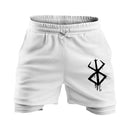 Shorts de Compressão 2 em 1 Anime Berserk – O Espírito do Espadachim Negro