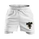 Shorts de Compressão 2 em 1 Anime Black Clover – Poder Além dos Limites