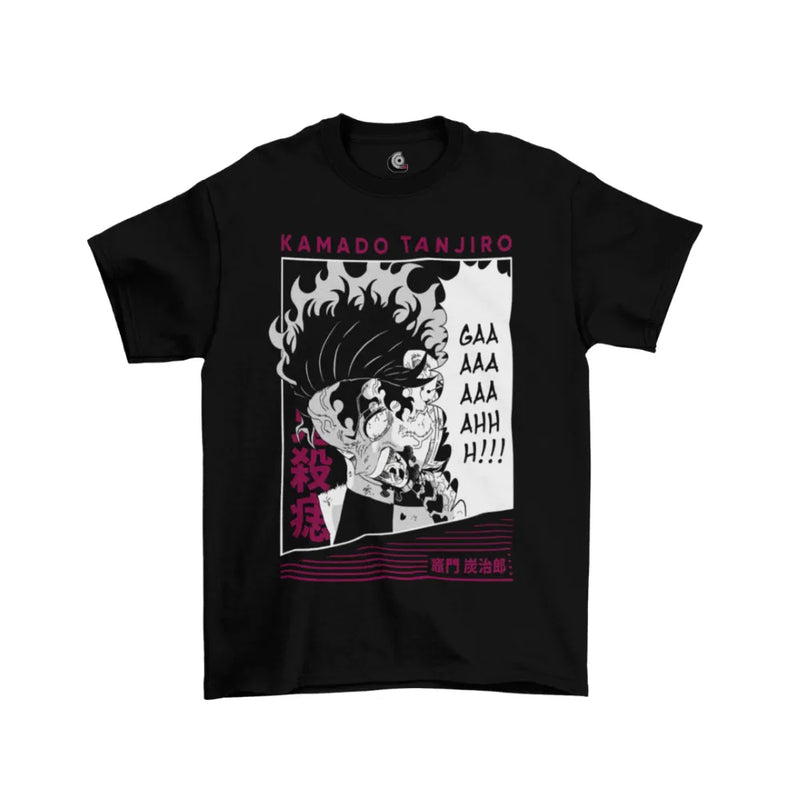 Camiseta Algodão Premium Anime Kimetsu no Yaiba - Tanjiro Marca