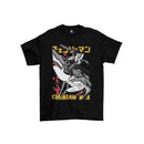 Camiseta Algodão Premium Anime Chainsaw Man - Denji Tubarão