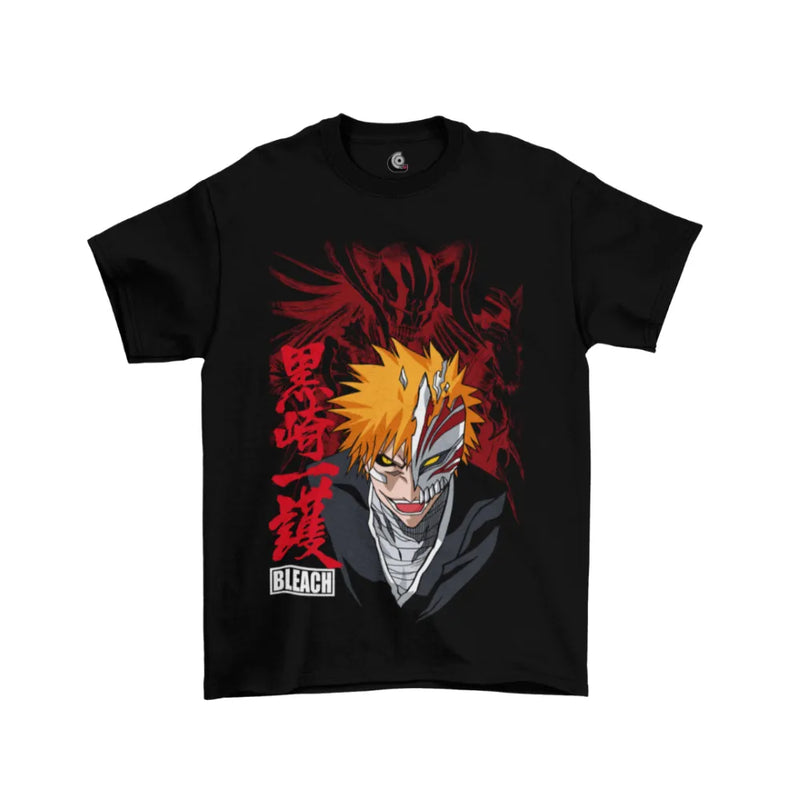 Camiseta Algodão Premium Anime Bleach - Hollow
