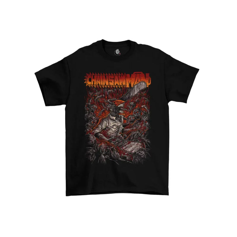 Camiseta Algodão Premium Anime Chainsaw Man