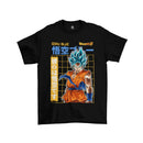 Camiseta Algodão Premium Anime Dragon Ball - Goku Blue