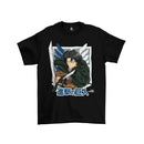 Camiseta Algodão Premium Anime Attack On Titan - Levi Squad