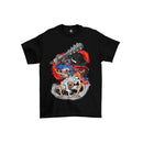Camiseta Algodão Premium Anime One Piece - Luffy, Ace e Kaidou