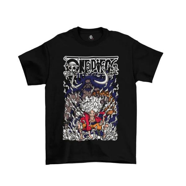 Camiseta Algodão Premium Anime One Piece - Kaido