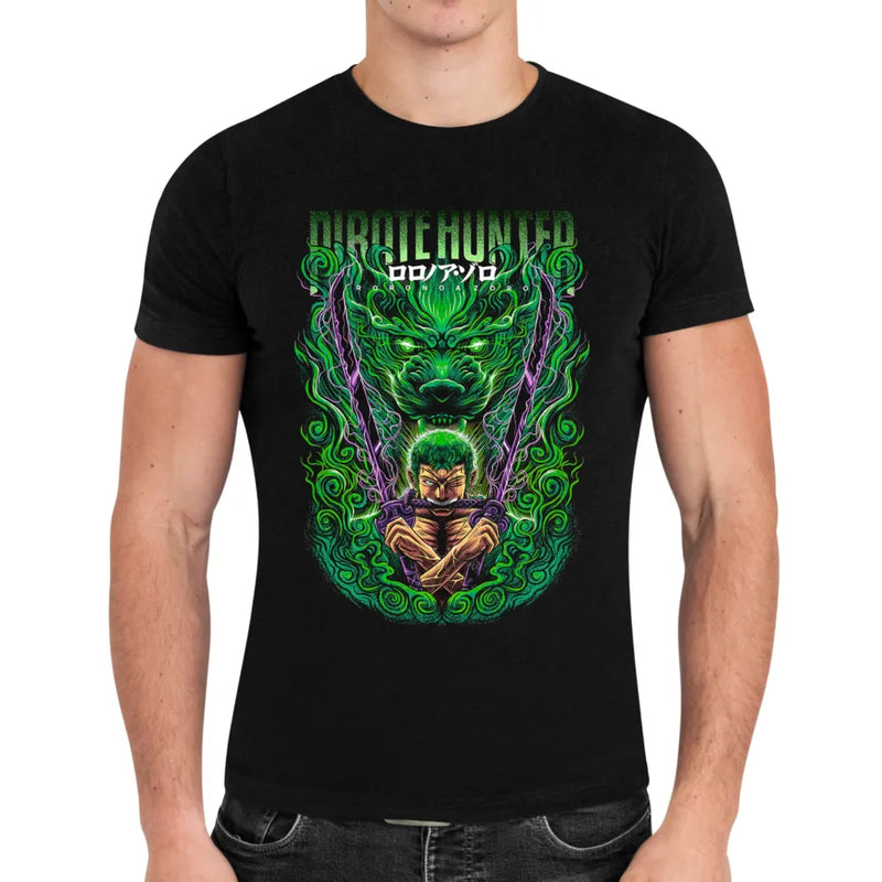 Camiseta Algodão Premium Anime One Piece - Zoro