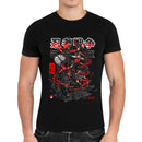 Camiseta Algodão Premium Anime Naruto - Madara e Hashirama