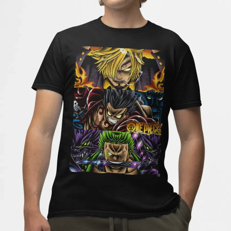 Camiseta Algodão Premium Anime One Piece - Legends