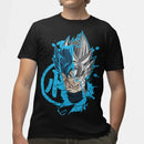 Camiseta Algodão Premium Anime Dragon Ball - Super Saiyan Blue