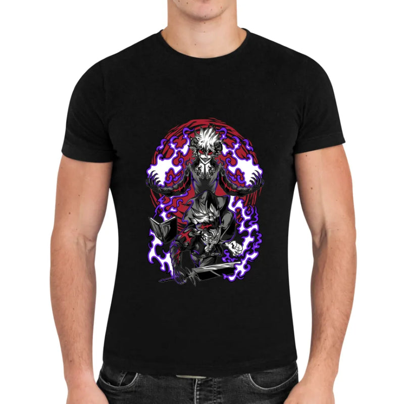 Camiseta Algodão Premium Anime Black Clover - Asta