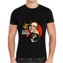 Camiseta Algodão Premium Anime My Hero Academia - Bakugo