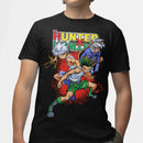 Camiseta Algodão Premium Anime Hunter x Hunter - Gon, Killua e Neferpitou