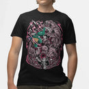 Camiseta Algodão Premium Anime Naruto Shippuden - Rock Lee x Gaara