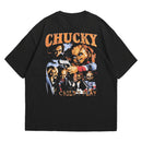 Camiseta Oversized Algodão Terror - A Noiva de Chucky