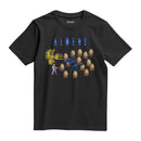 Camiseta Algodão Premium Pixel Game Aliens