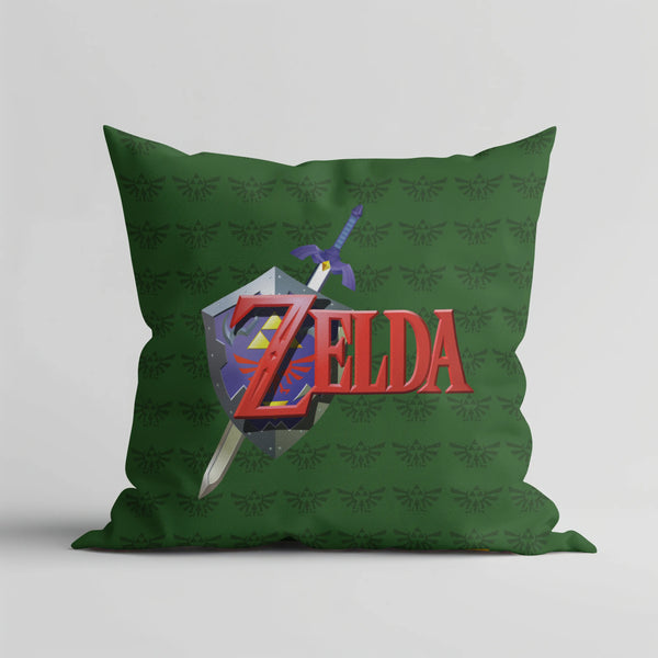 Almofada The Legend of Zelda | Master Sword & Hylian Shield