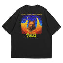 Camiseta Oversized Algodão Pixel Game Altered Beast