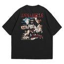 Camiseta Oversized Algodão Terror - Anma Belle