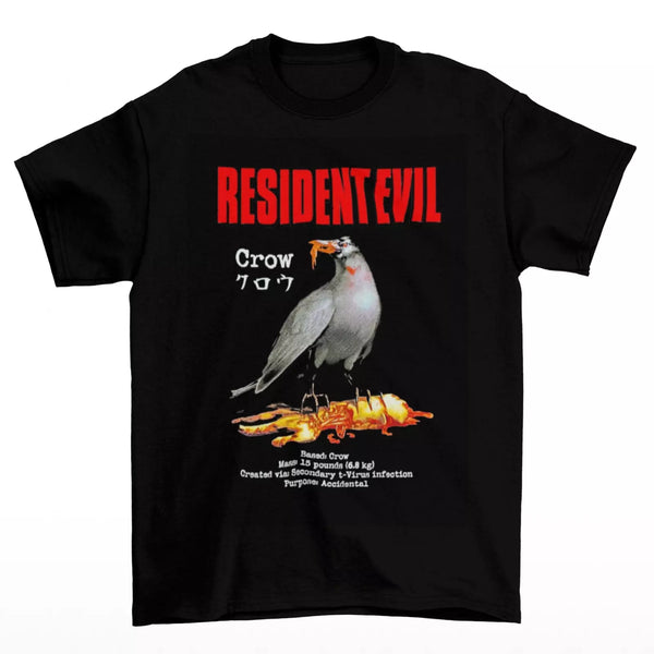 Camiseta Masculina Collectees Resident Evil – Crow | Algodão Premium