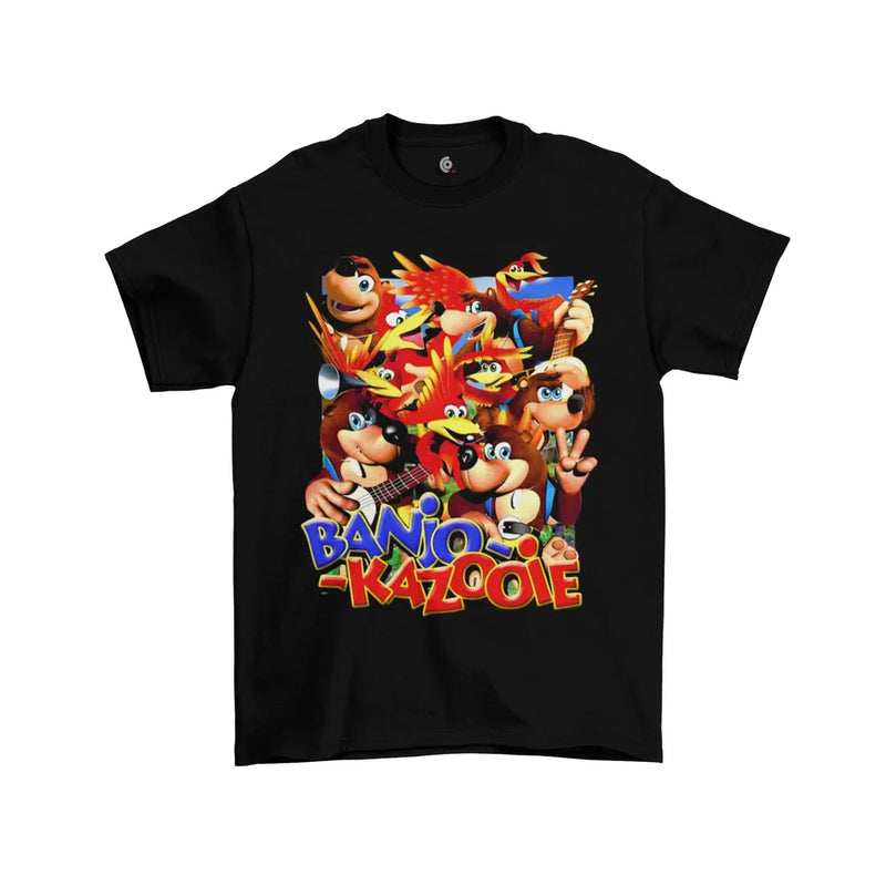Camiseta Algodão Premium Nintendo 64 Game Banjo-Kazooie