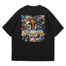 Camiseta Oversized Algodão Desenhos Retrô Biker Mice from Mars