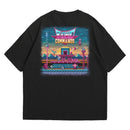 Camiseta Oversized Algodão Pixel Game Bionic Commando