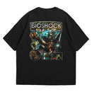 Camiseta Oversized Algodão Playstation Game BioShock