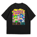 Camiseta Oversized Algodão Nintendo Switch Game Bubble Bobble