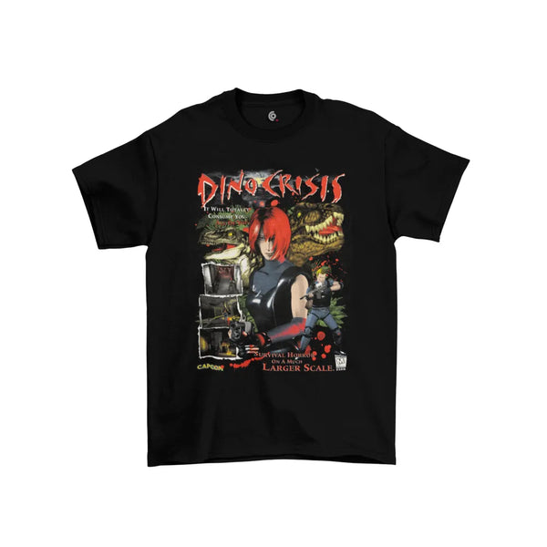 Camiseta Algodão Premium PlayStation Game Dino Crisis - Regina