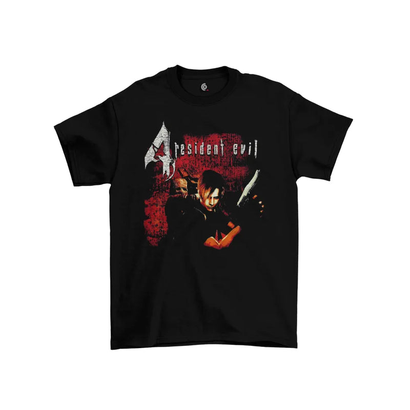 Camiseta Algodão Premium PlayStation Game Resident Evil 4