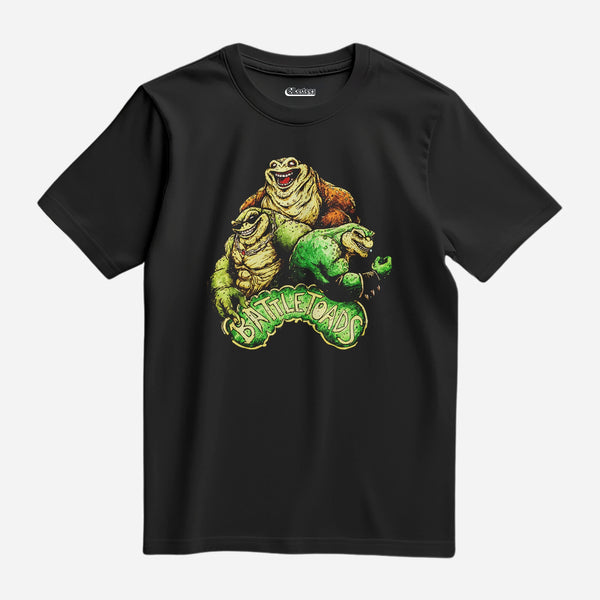 Camiseta Algodão Premium Mega Drive Game Battletoads