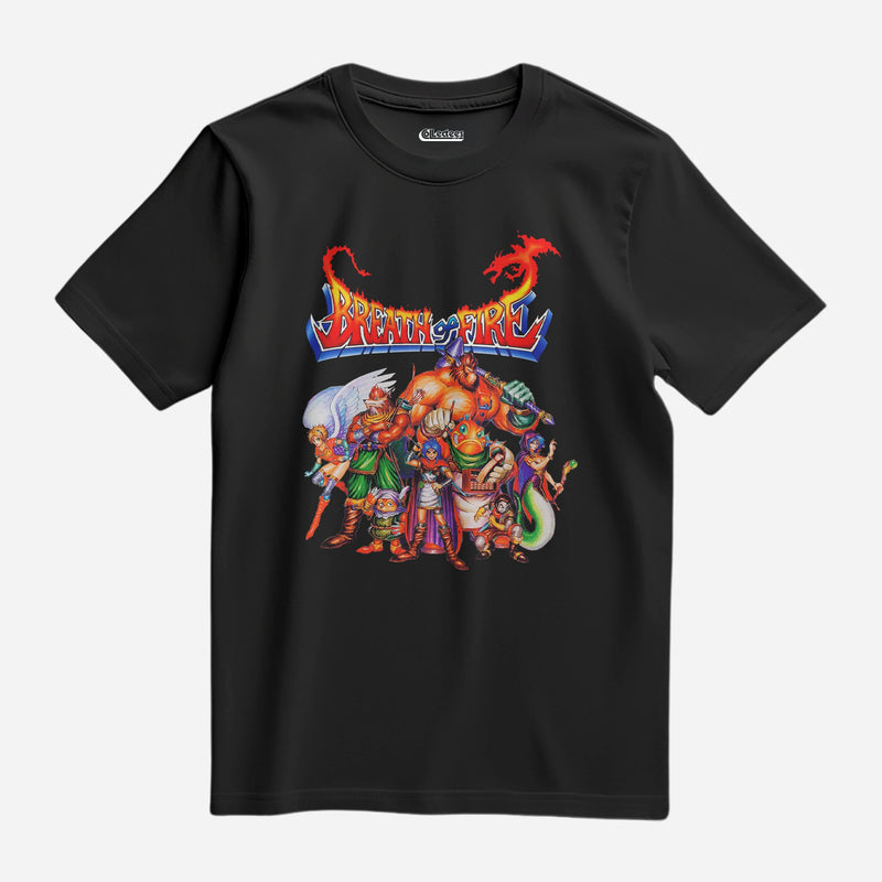 Camiseta Algodão Premium Super Nintendo Game Breath of Fire