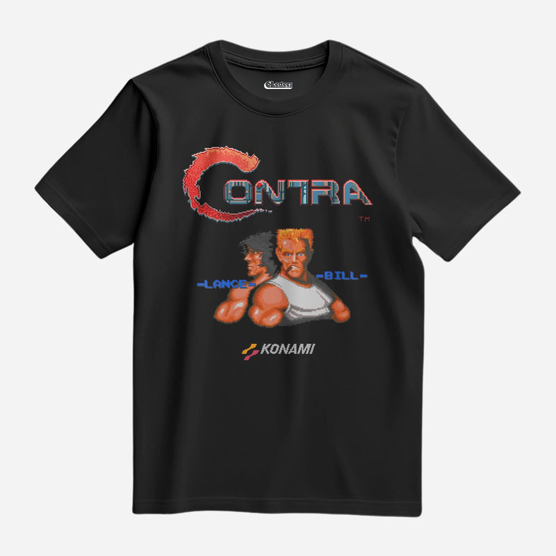 Camiseta Algodão Premium Super Nintendo Game Contra