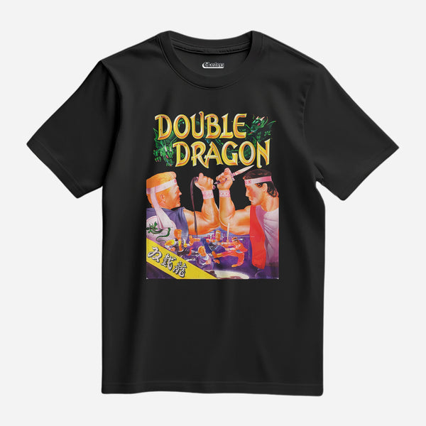 Camiseta Algodão Premium Mega Drive Game Double Dragon