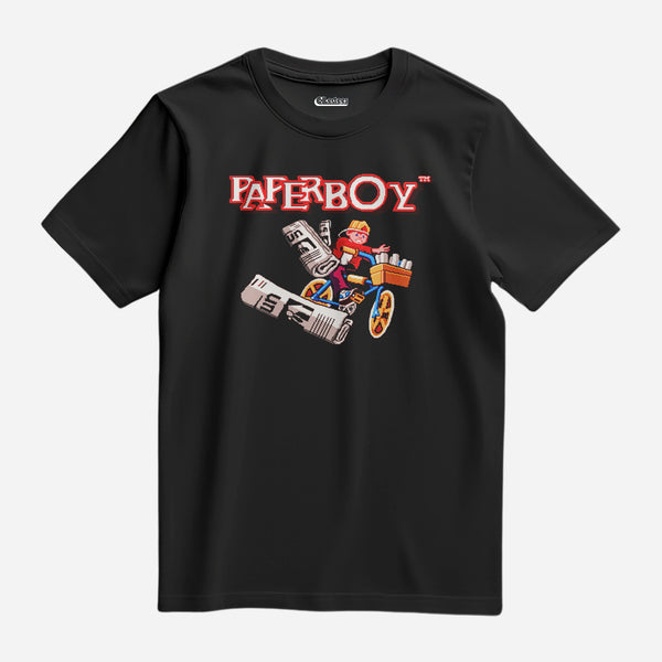 Camiseta Algodão Premium Super Nintendo Game Paper Boy