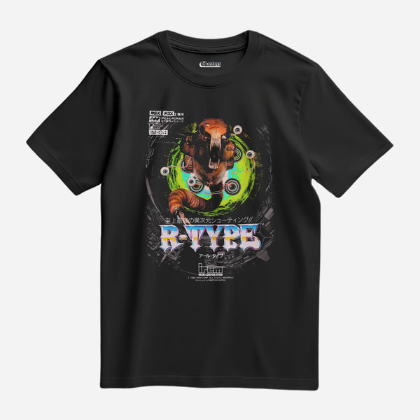 Camiseta Algodão Premium Arcade Game R-Type