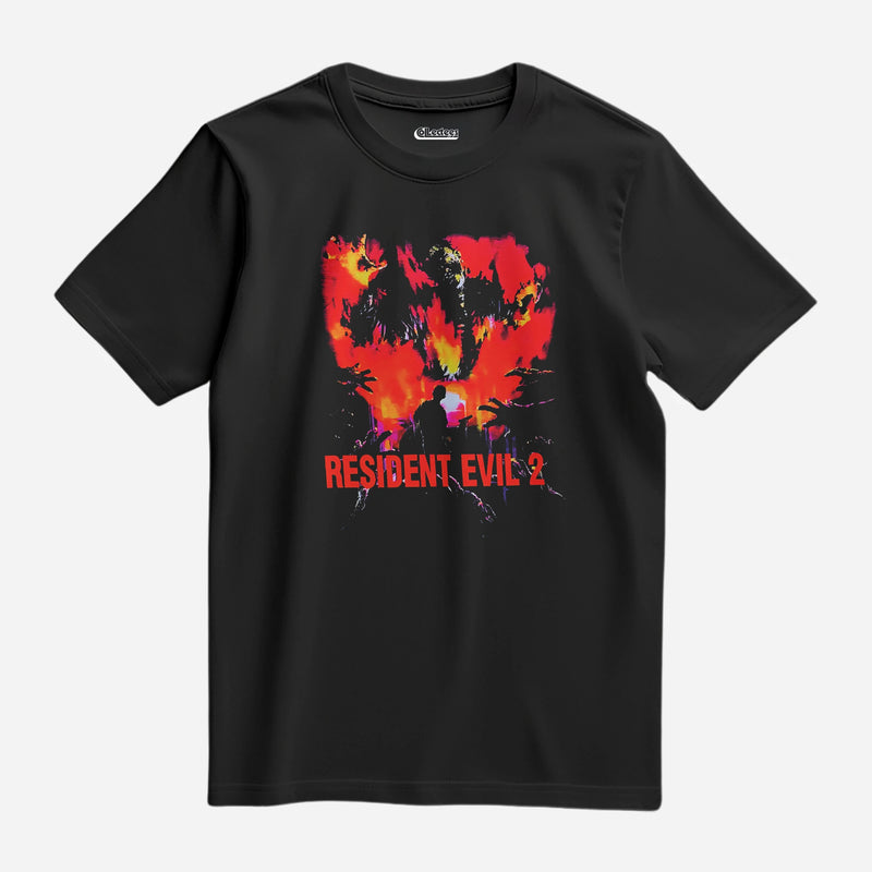 Camiseta Algodão Premium PlayStation Game Resident Evil 2