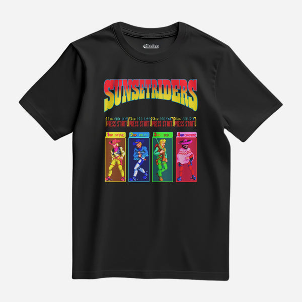 Camiseta Algodão Premium Super Nintendo Game Sunset Riders
