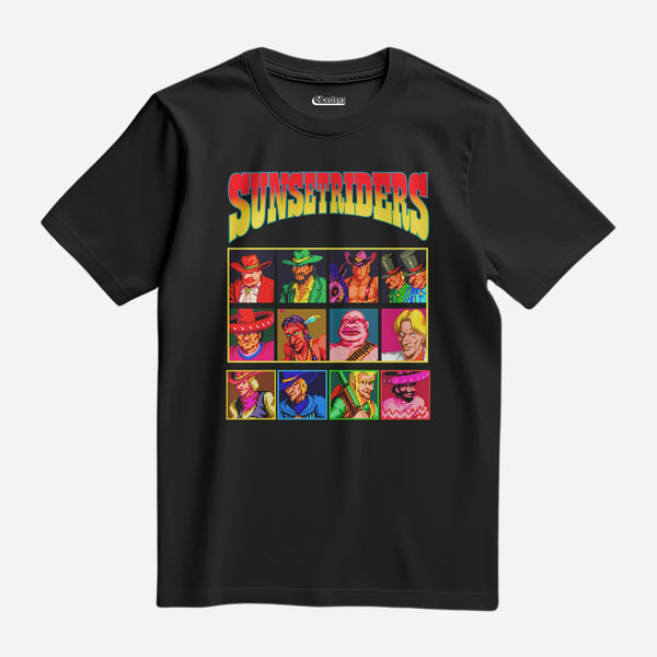 Camiseta Algodão Premium Super Nintendo Game Sunset Riders