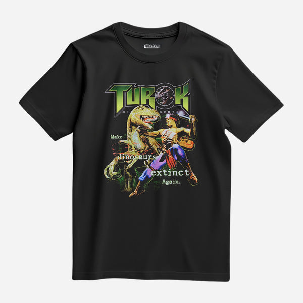 Camiseta Algodão Premium PlayStation Game Turok