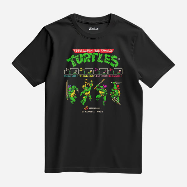 Camiseta Algodão Premium Super Nintendo Game Turtles