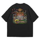Camiseta Oversized Algodão Pixel Game Contra