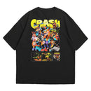 Camiseta Oversized Algodão Playstation Game Crash