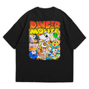 Camiseta Oversized Algodão Desenhos Retrô Danger Mouse