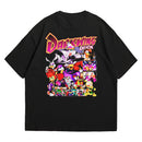 Camiseta Oversized Algodão Desenhos Retrô Darkwing Duck