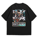 Camiseta Oversized Algodão Playstation Game Days Gone