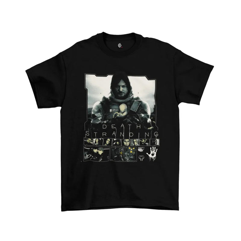 Camiseta Algodão Premium PlayStation Game Death Stranding